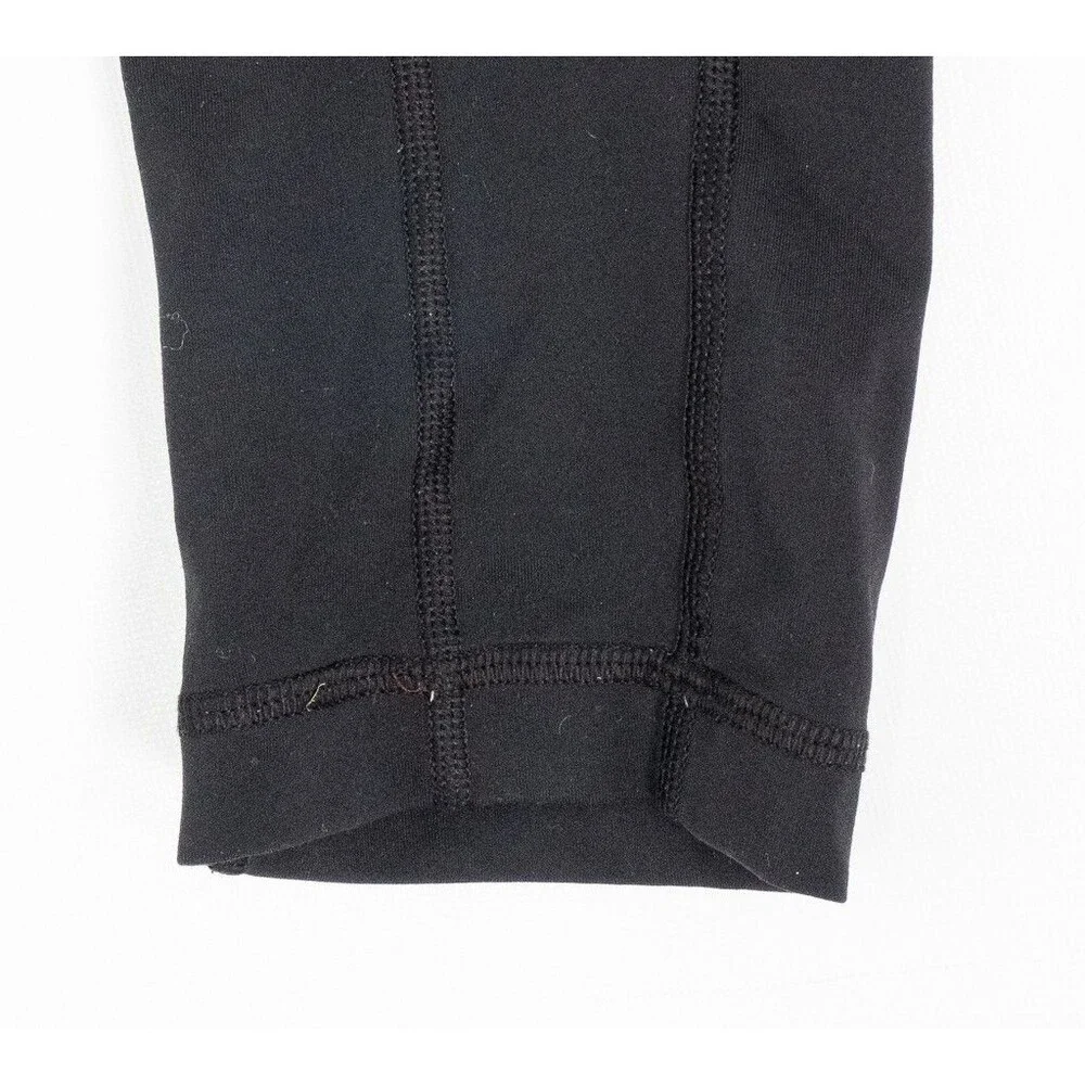 Lululemon Athletic Leggings Black and Gray Women's Size 4